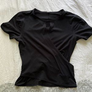 lululemon cross peek shirt size 4